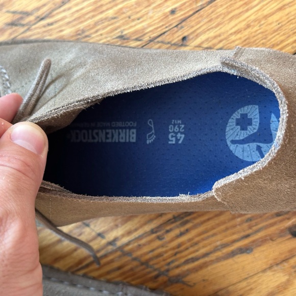 Birkenstock Utti Lace Suede Leather - Gray Taupe US12 Moccasin-inspired shoes main image 4
